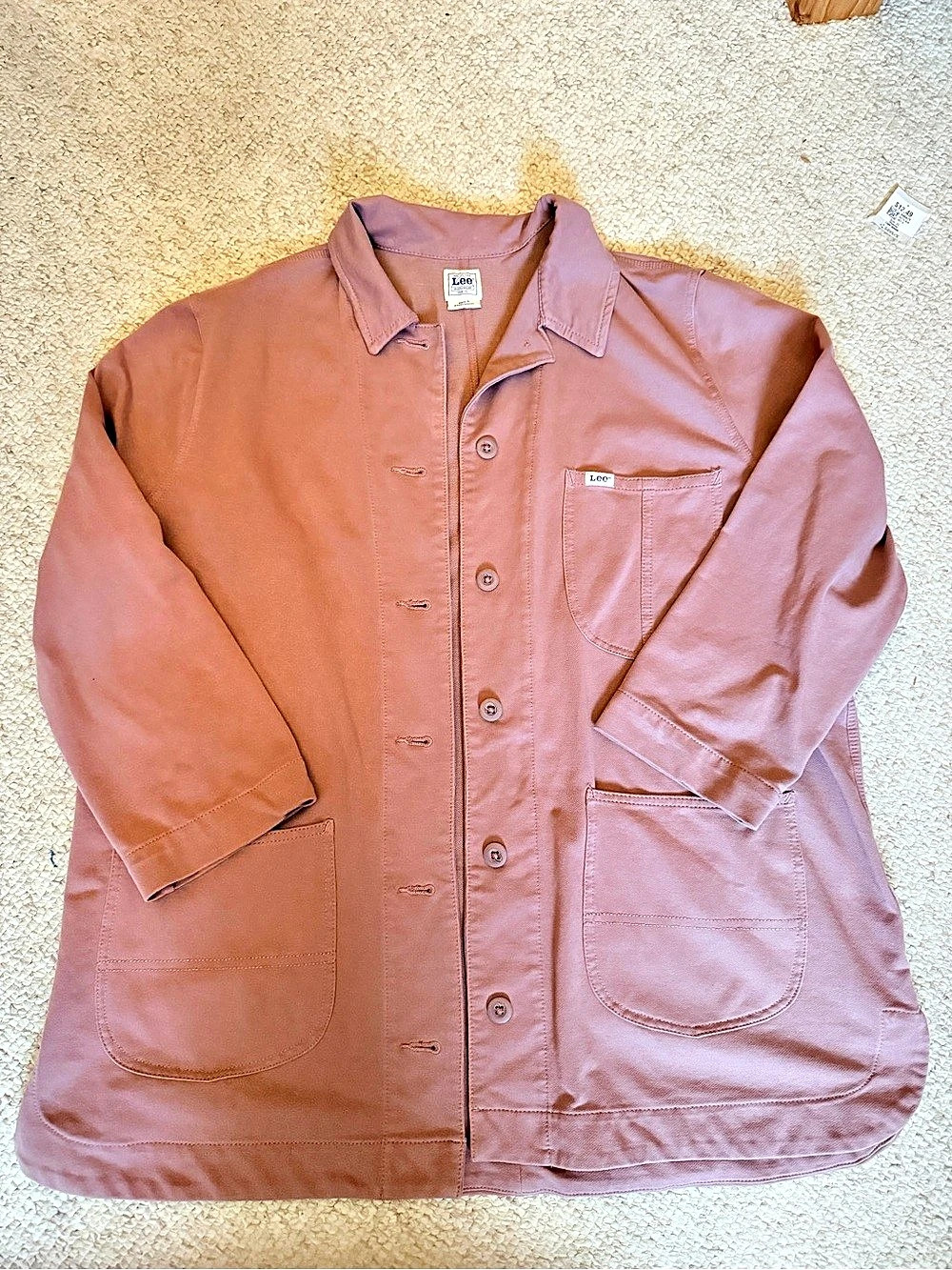 Lee Workwear Chore Jacket in rose/mauve